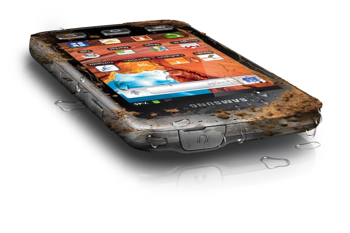 Samsung Galaxy Xcover waterproof touchscreen Android smartphone