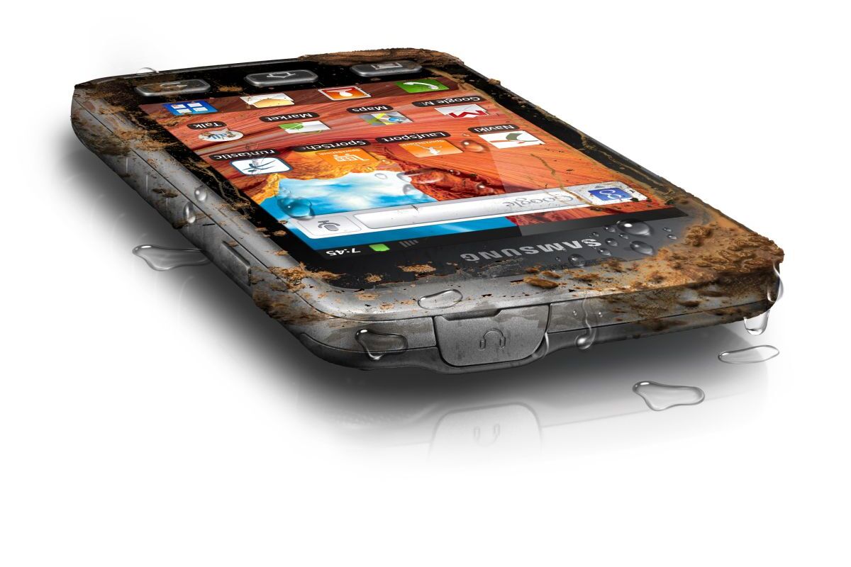 The IP67-certified Samsung Galaxy Xcover will be one of the world's few rugged Android touchscreen smartphones