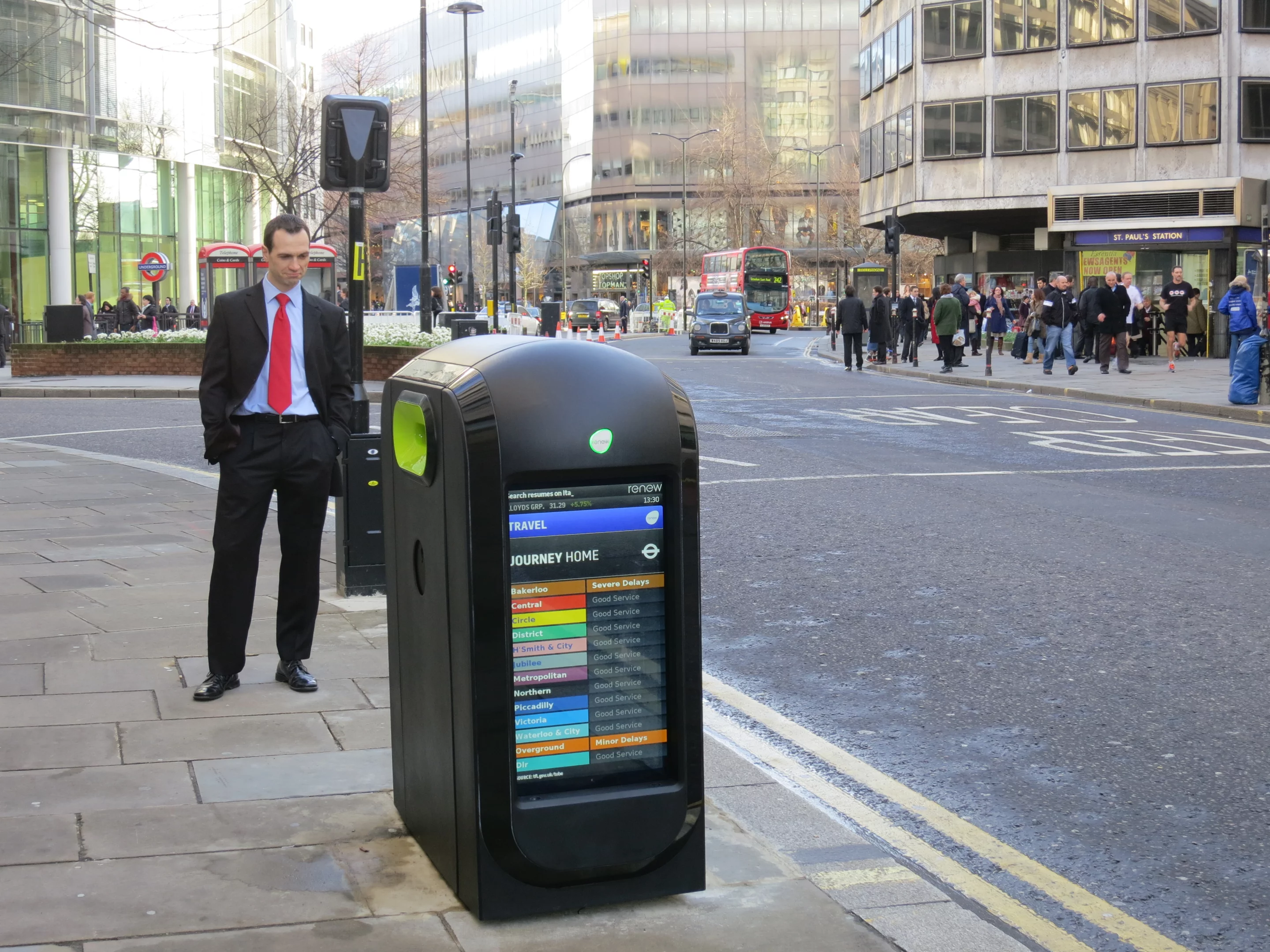 The daily news service will run from 6am to just before midnight on every working day, and the service can also be used to alert and update city-goers to transport disruptions or civil emergencies