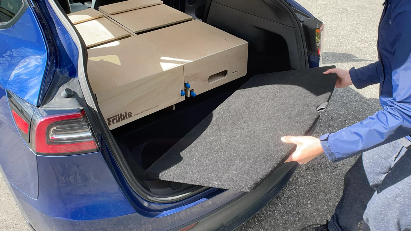 Users are still able to access the vehicle's sub-trunk