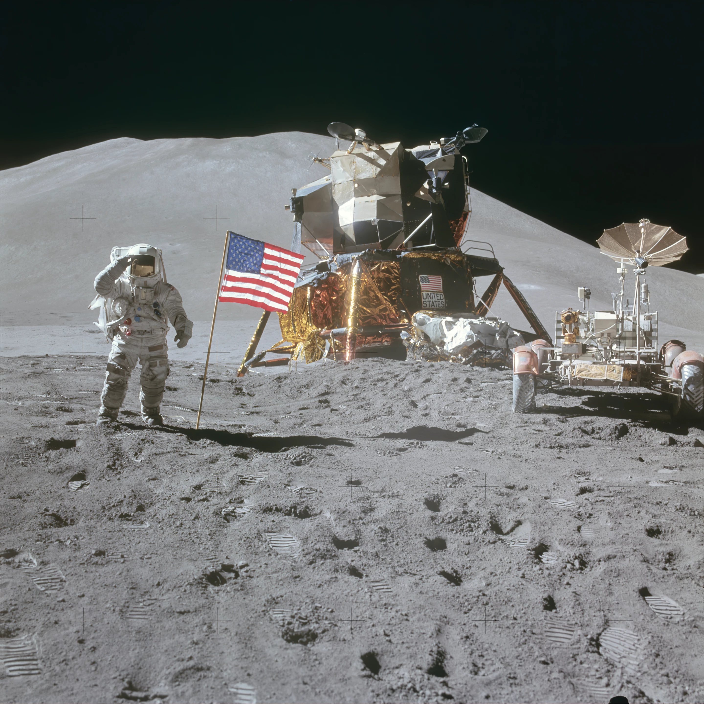 Apollo 15 on the Moon