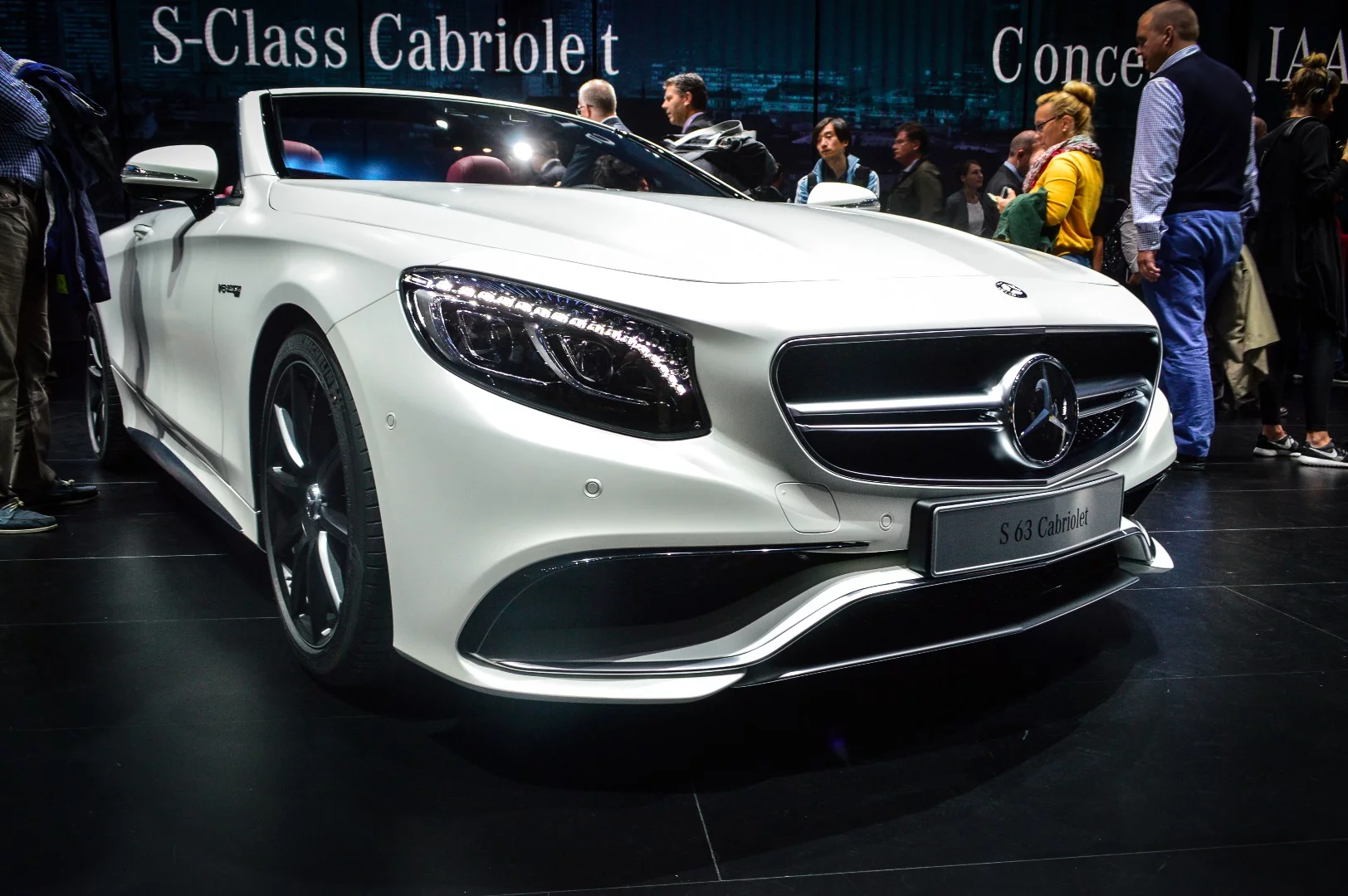 The Mercedes-AMG S 63 Cabriolet