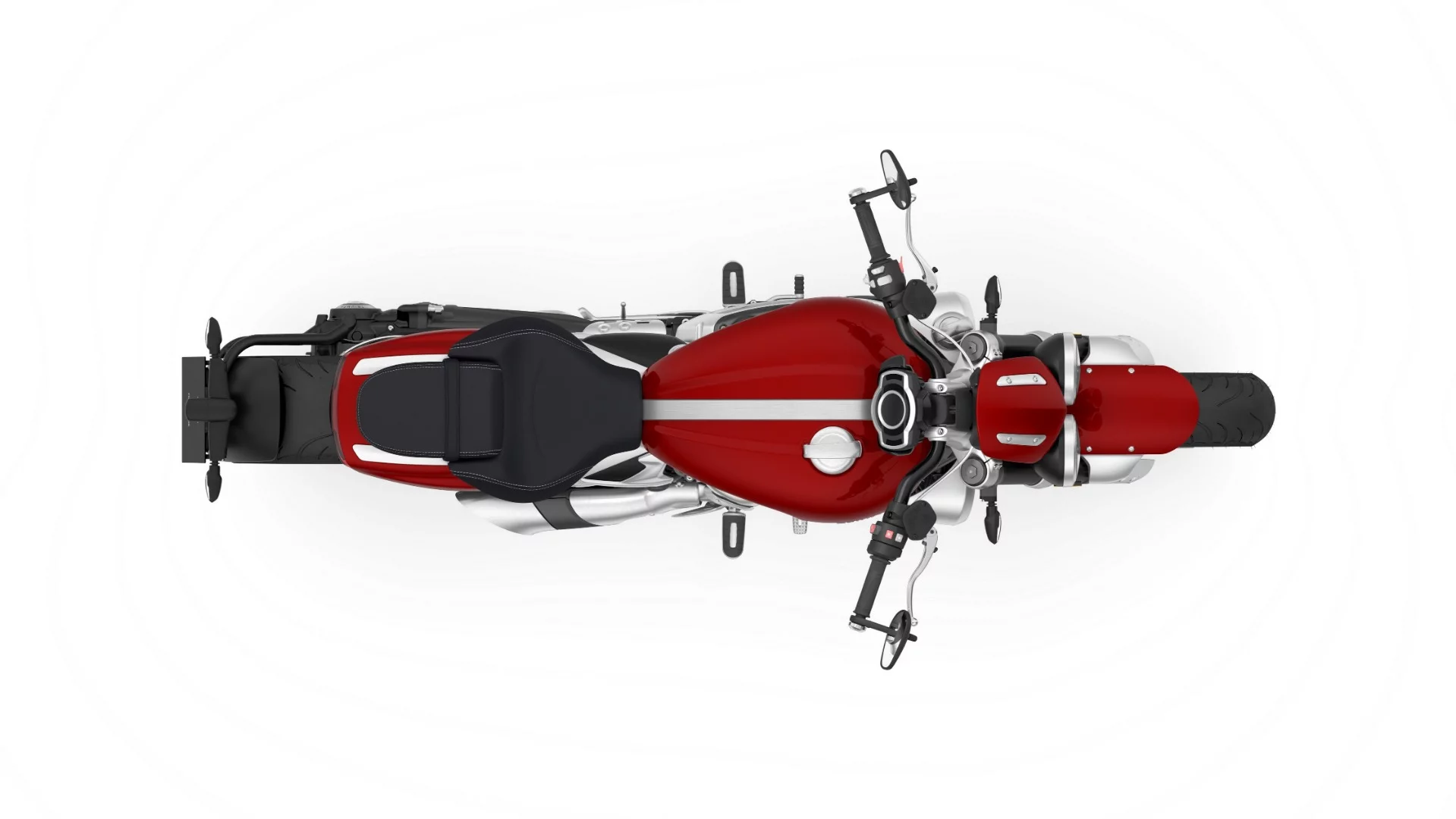 The 2020 Triumph Rocket 3 R in Korosi Red