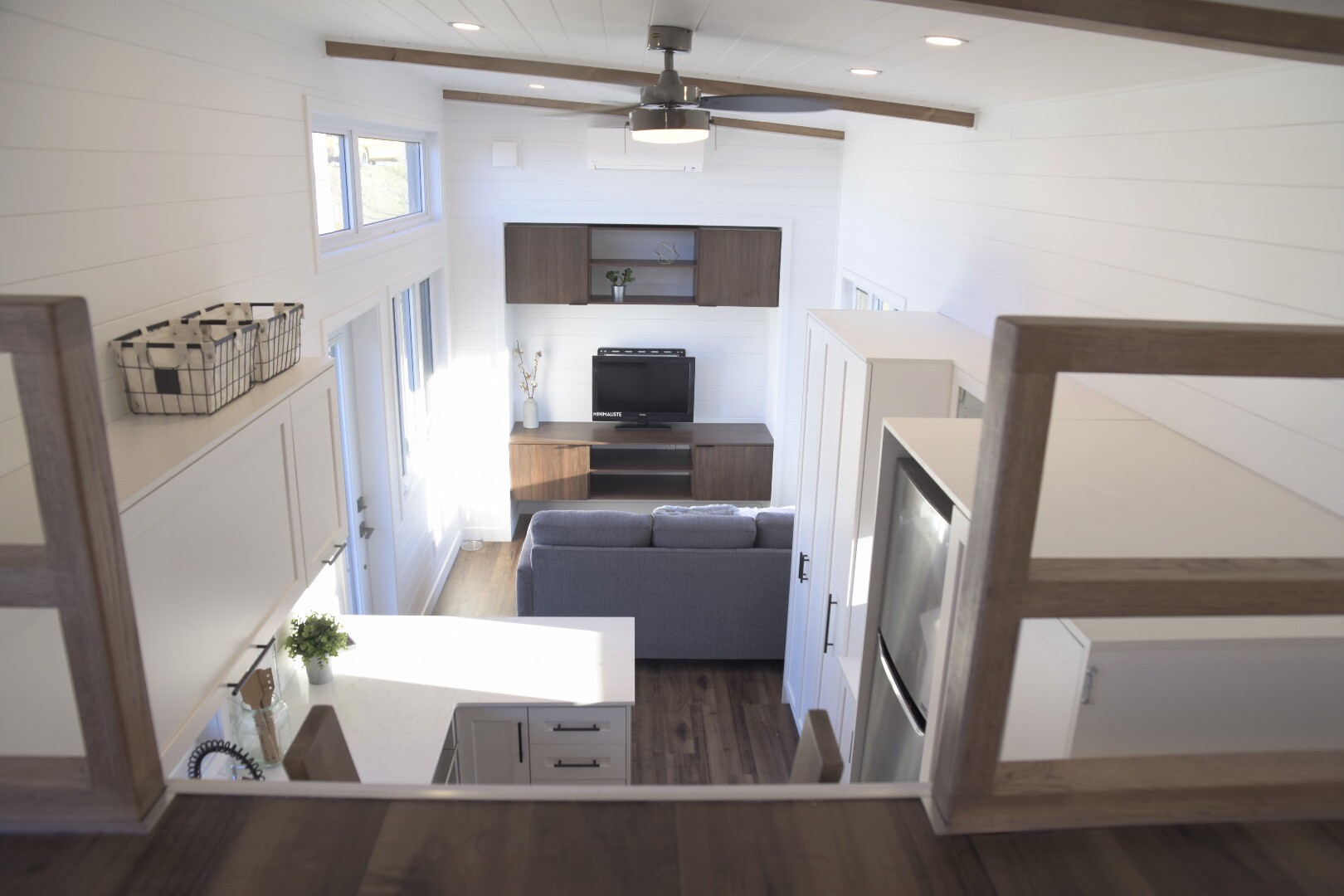 Magnolia tiny house rides out the winter in comfort