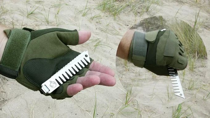 The Survival Stove Head tool can also be used as a knife