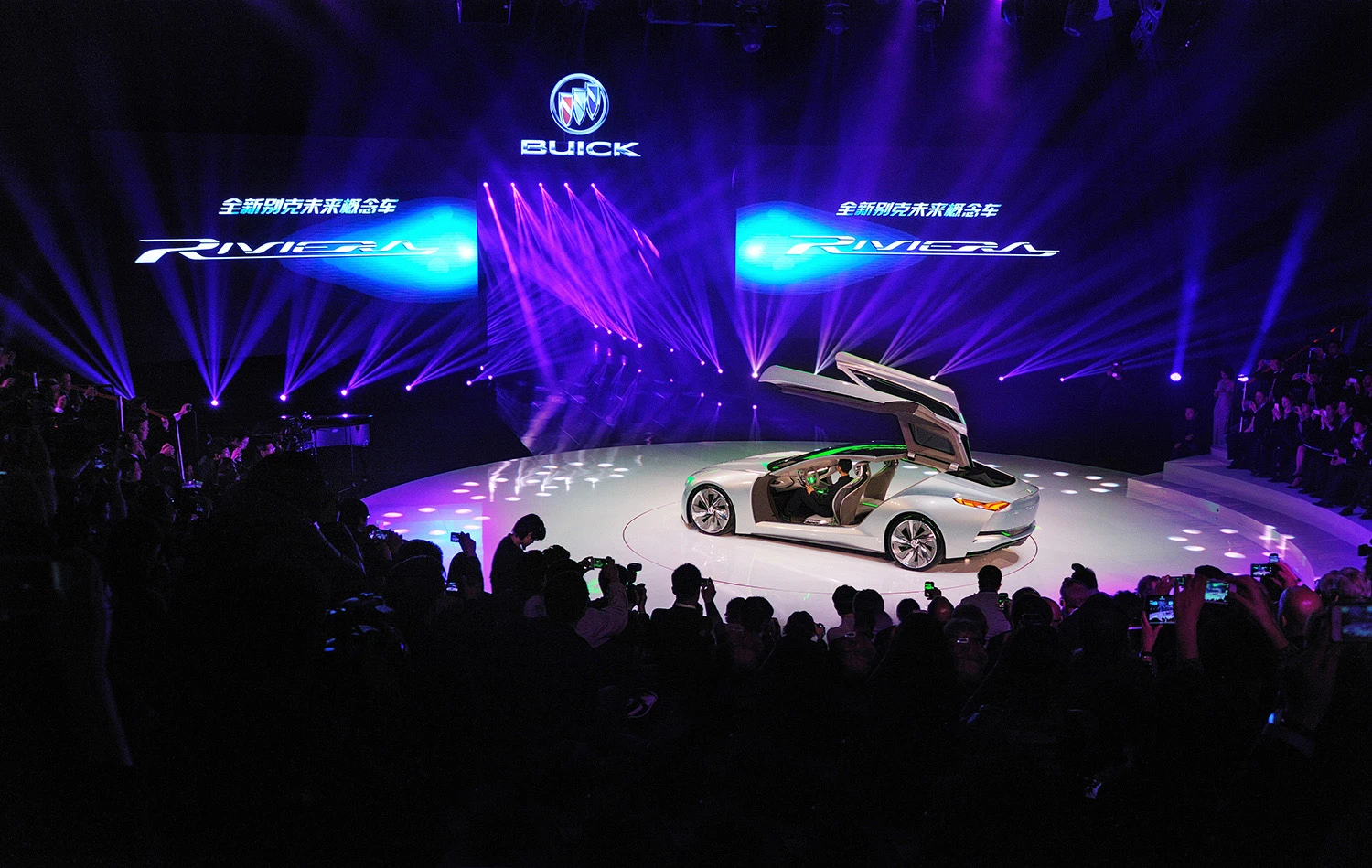 The Buick Riviera concept debuts at the 2013 Shanghai Auto Show