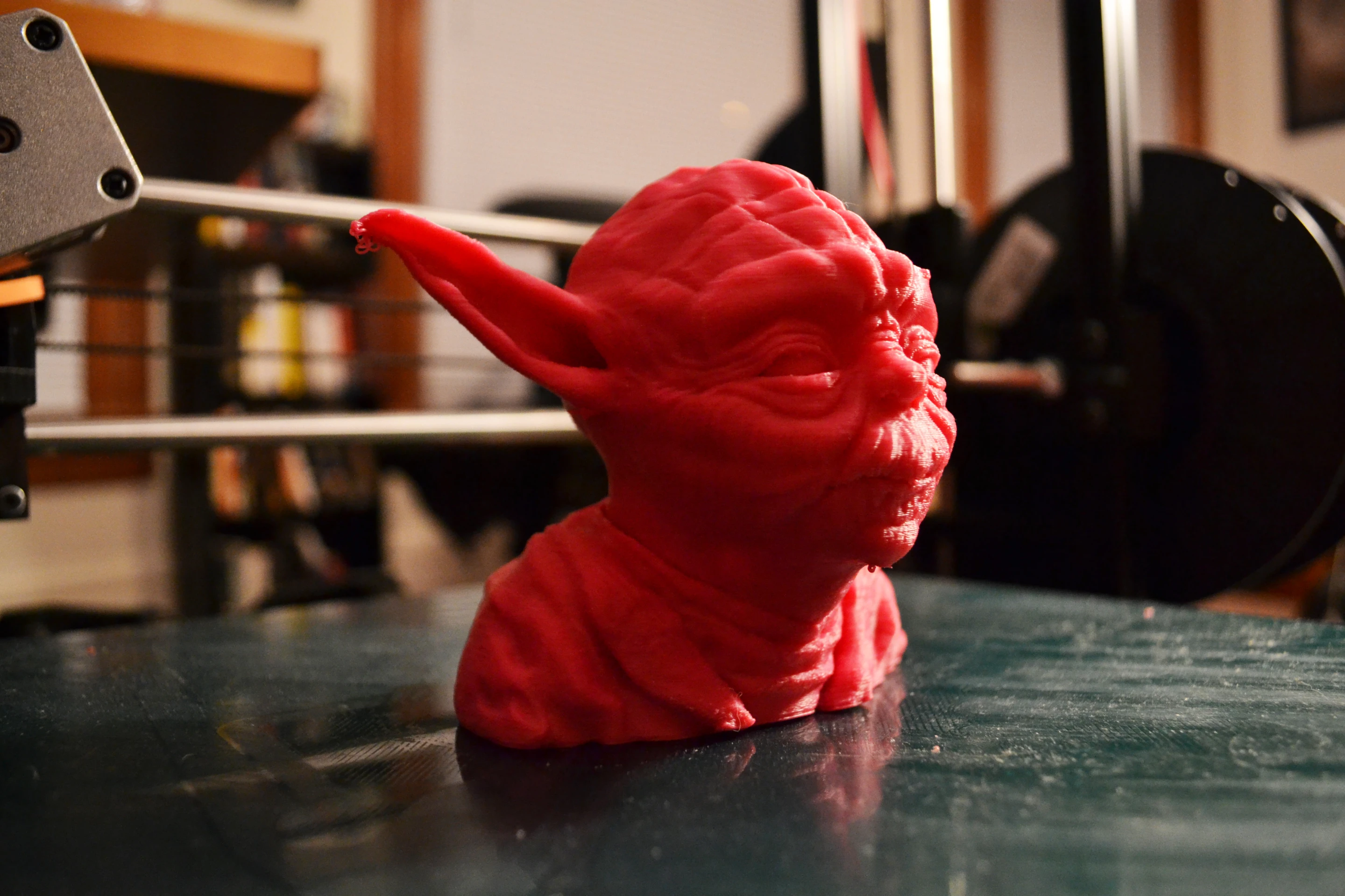 The Yoda figurine is one of the traditional litmus tests for 3D printers