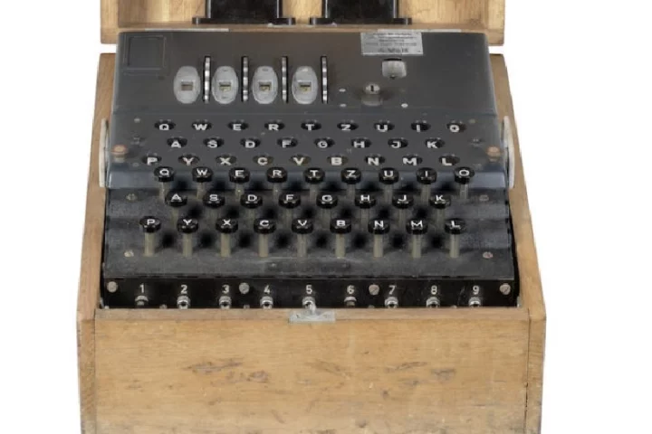 Bonhams auction house is set to offer for sale a range of historically interesting and significant scientific instruments and curios, including a very rare 1941 M4 4-rotor Enigma machine