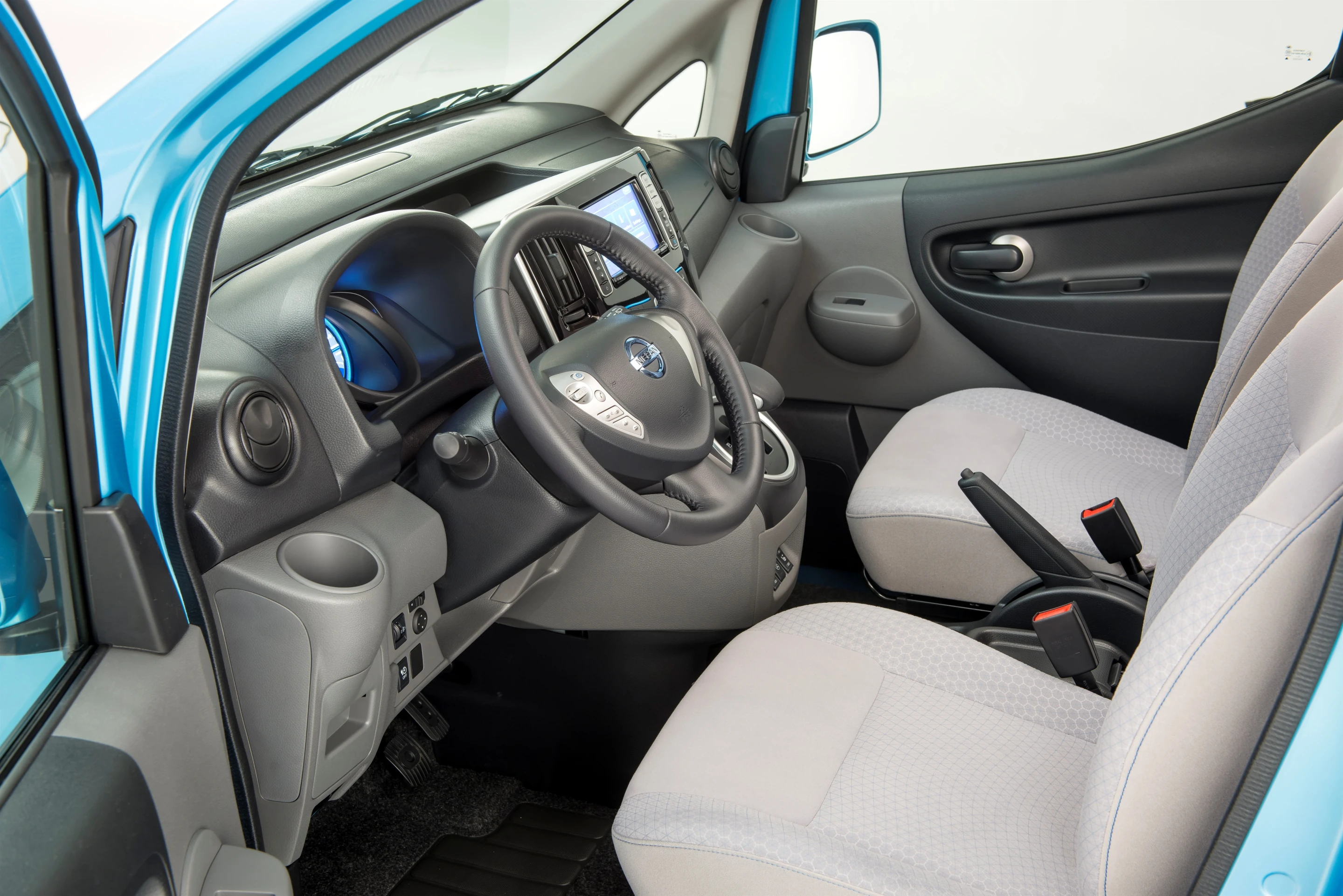 Nissan's e-NV200 interior