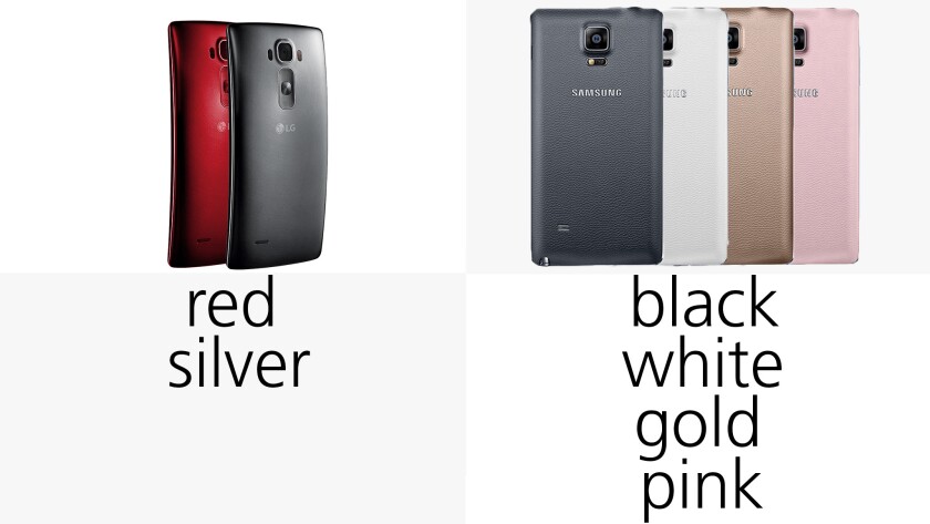 Color options