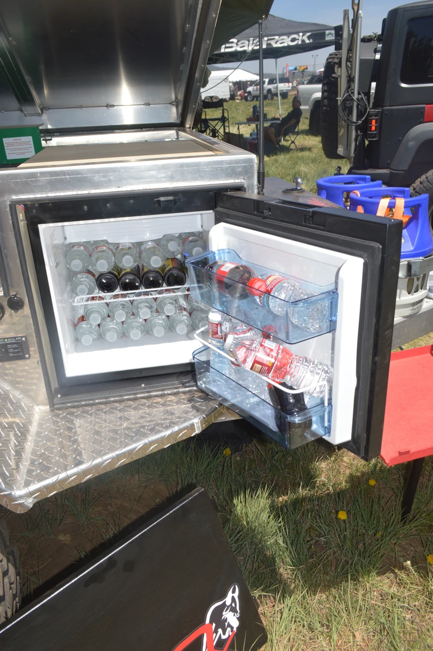 Refrigerator on the VMI X-Tender Ox