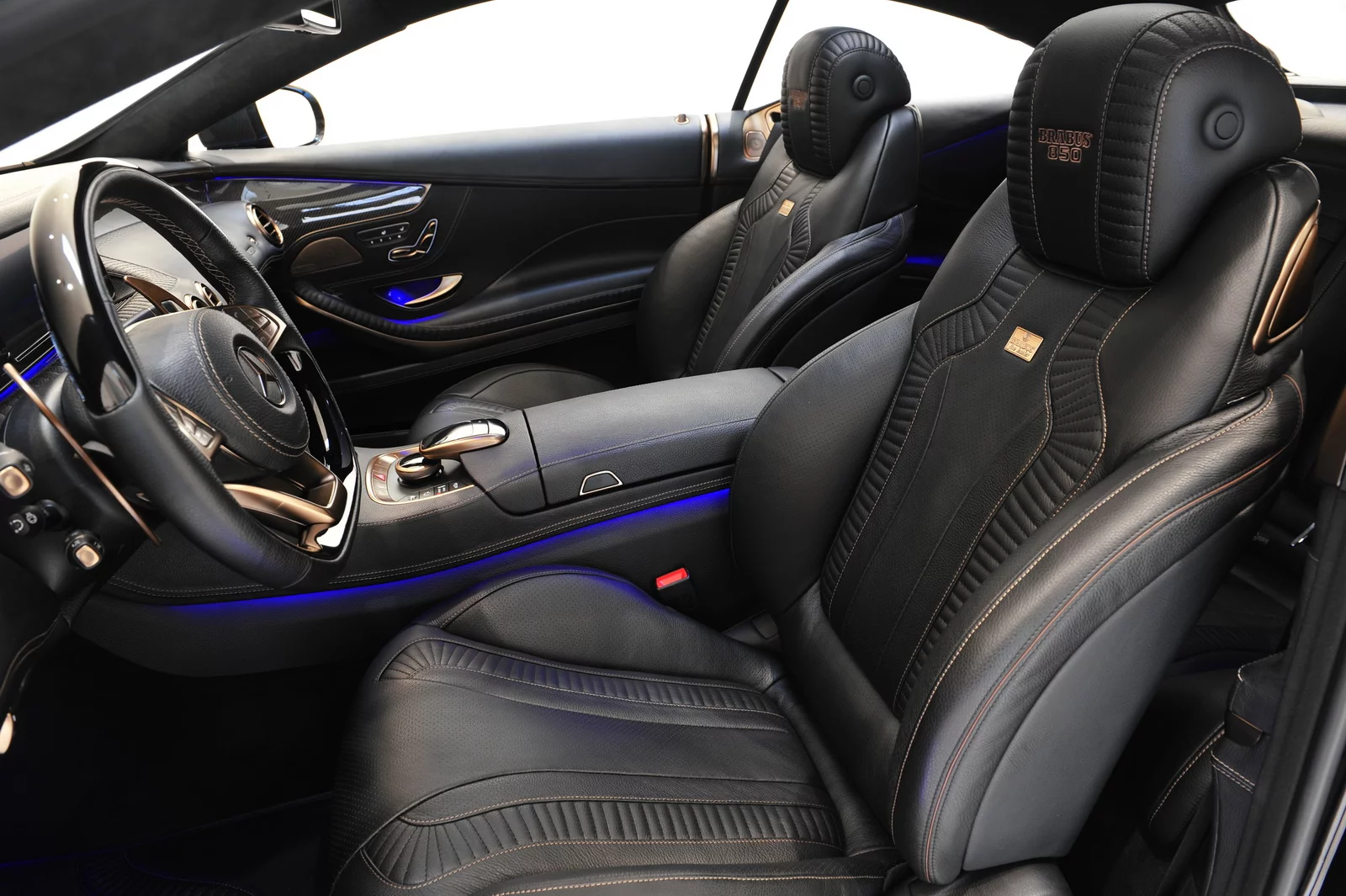 Inside the Brabus 850 6.0 Biturbo Coupe