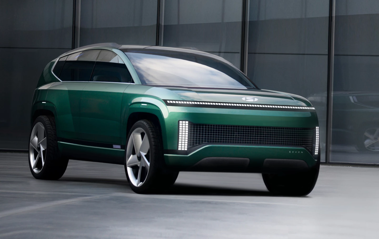 An autonomous SUV for a future, driverless world