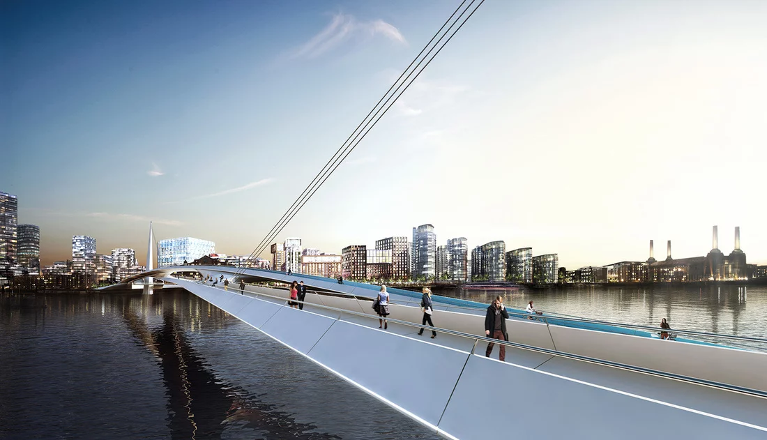 A minimalist bridge design (Image: NEP Bridge Competition)