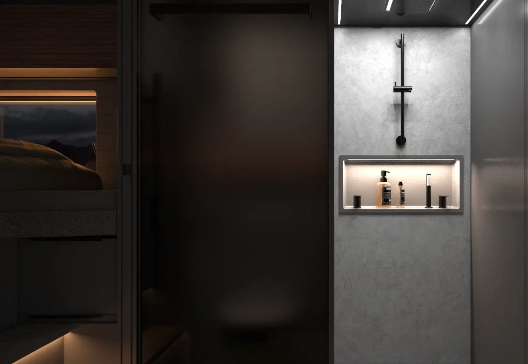 Niesmann + Bischoff Arto 88 rainfall shower