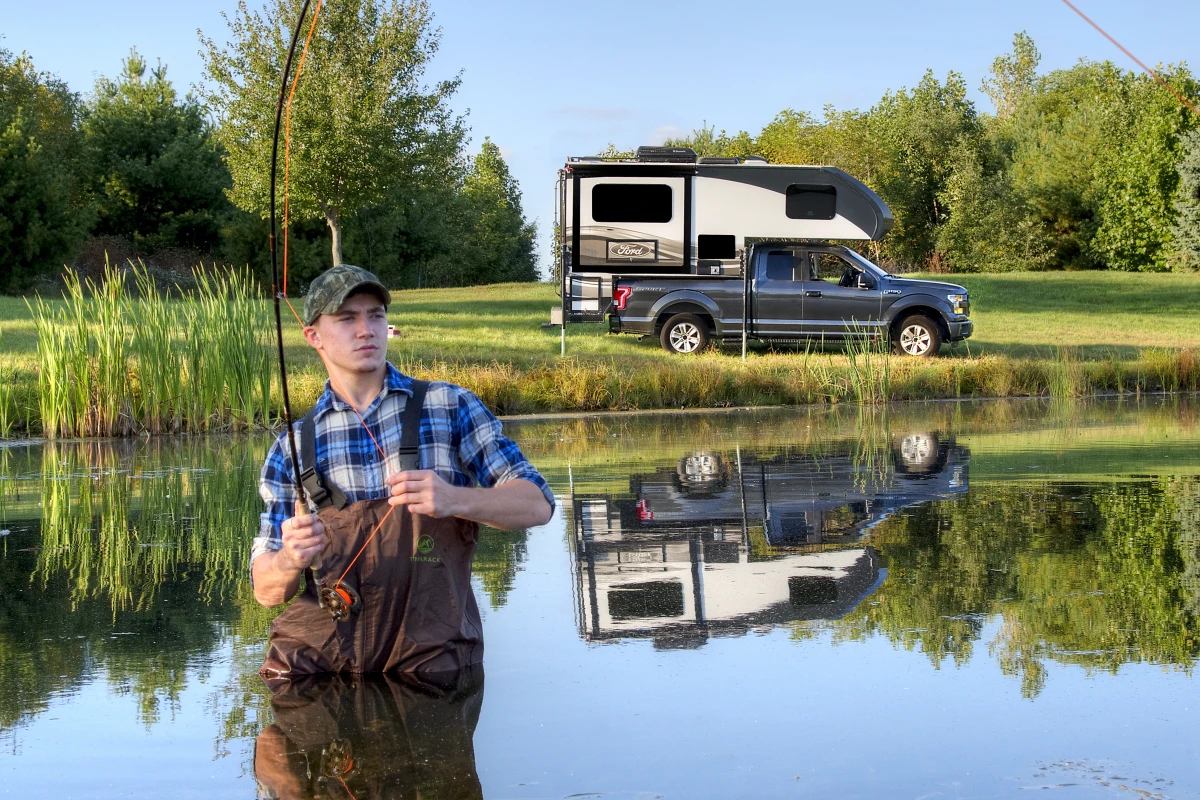 The first Ford RVs on the market are scheduled to be truck campers
