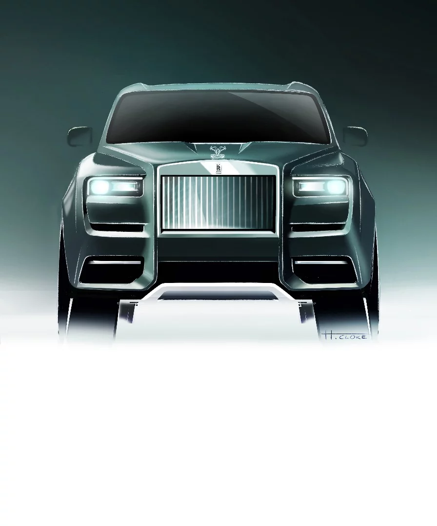 Rolls-Royce Cullinan sketch