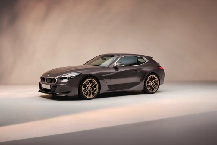The BMW Concept Touring Coupe carries a mixture of old-world and modern in its design