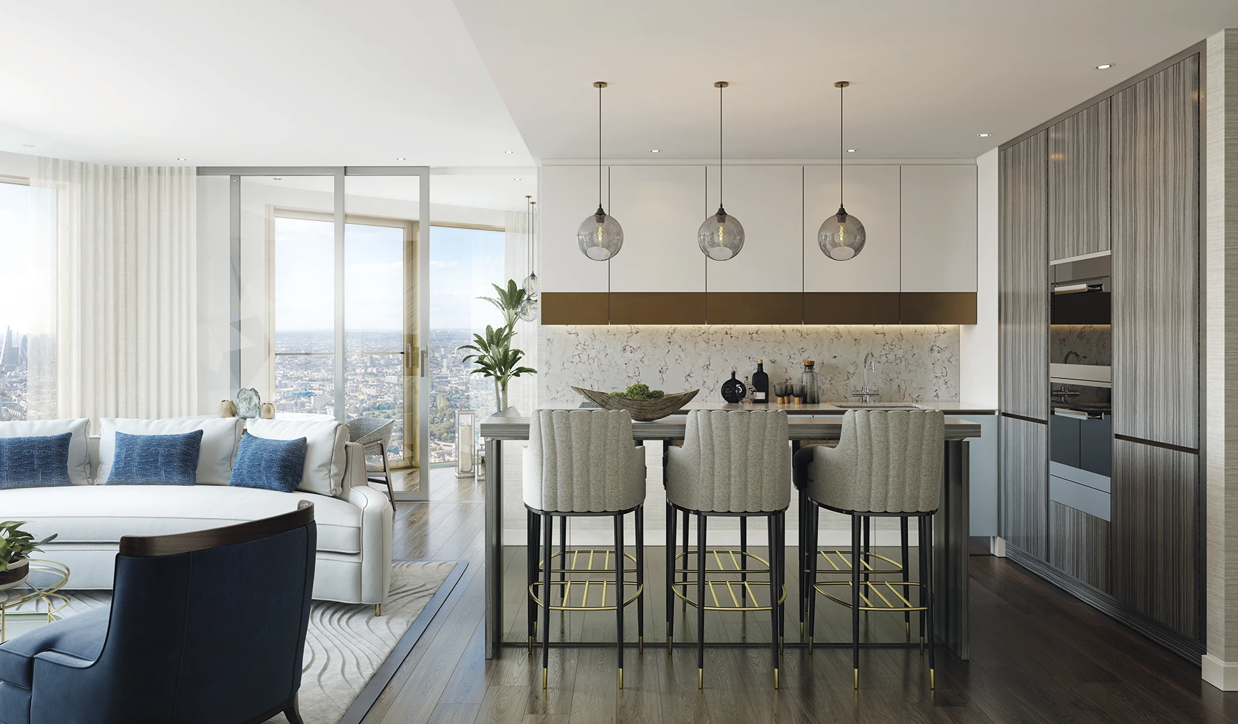 In total, 861 apartments will be spread across 67 floors