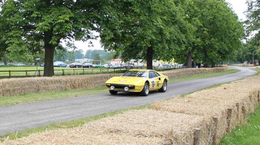 1976 Ferrari 308 driven by Tony Worswick