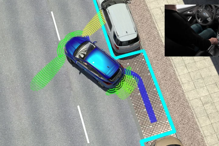 Self-parking, or assisted parking, is now becoming commonly available on everyday vehicles like this Ford Focus hatchback