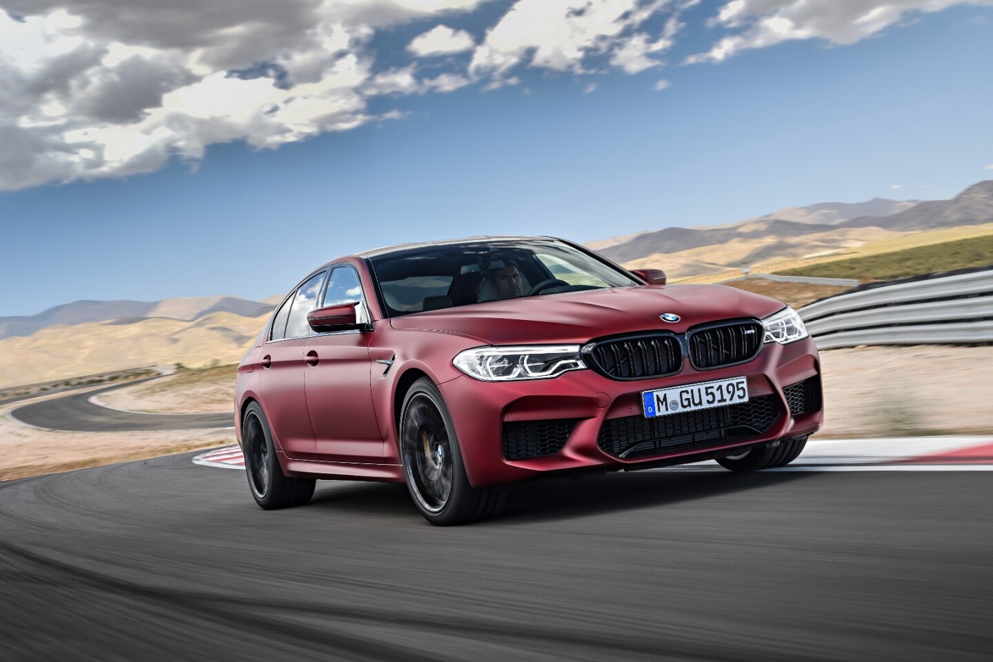 The matte red Launch Edition M5