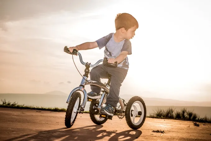 The pedal trike