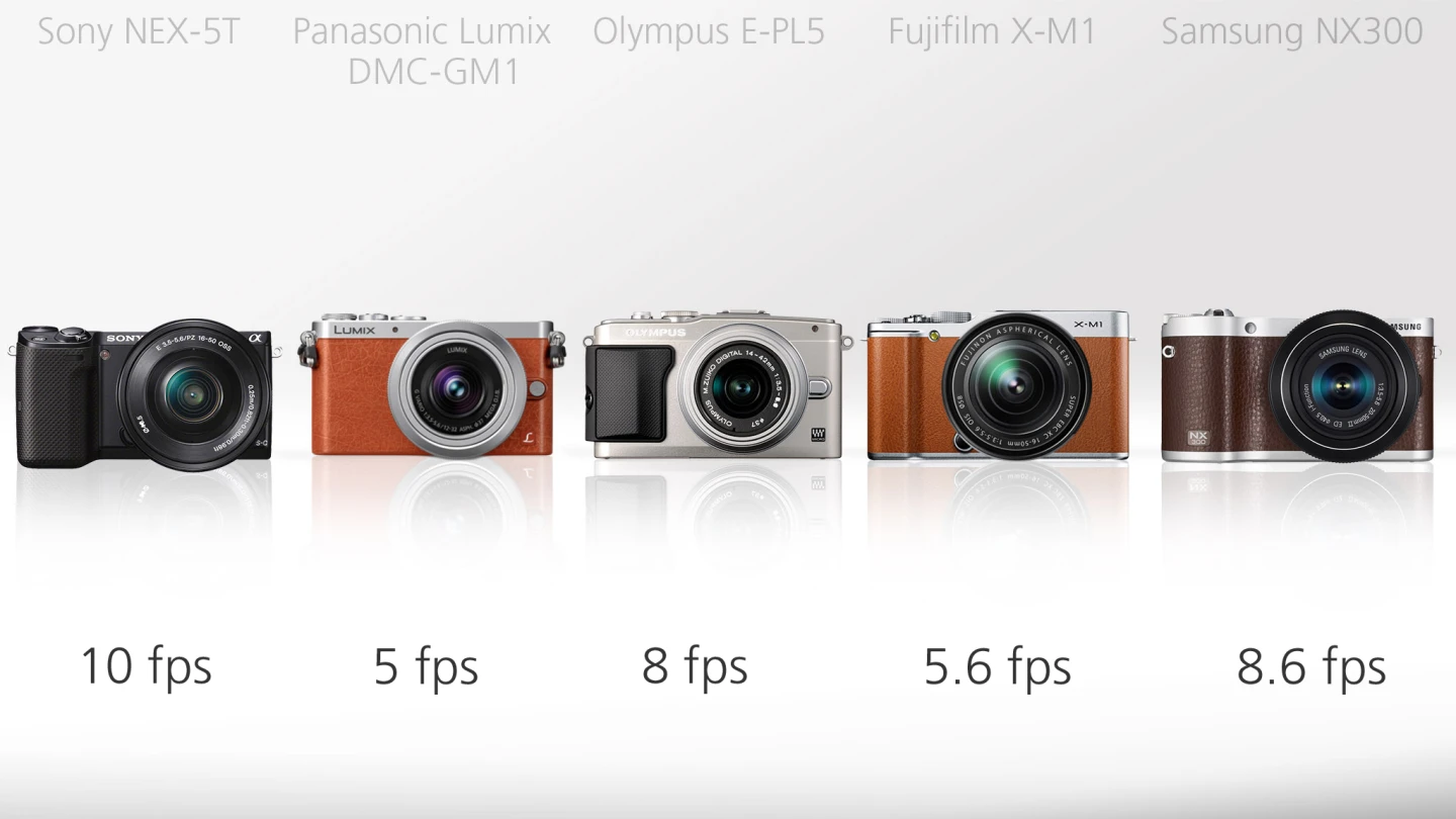 These mid-range mirrrorless shooters are no slouches when it comes to capturing at speed