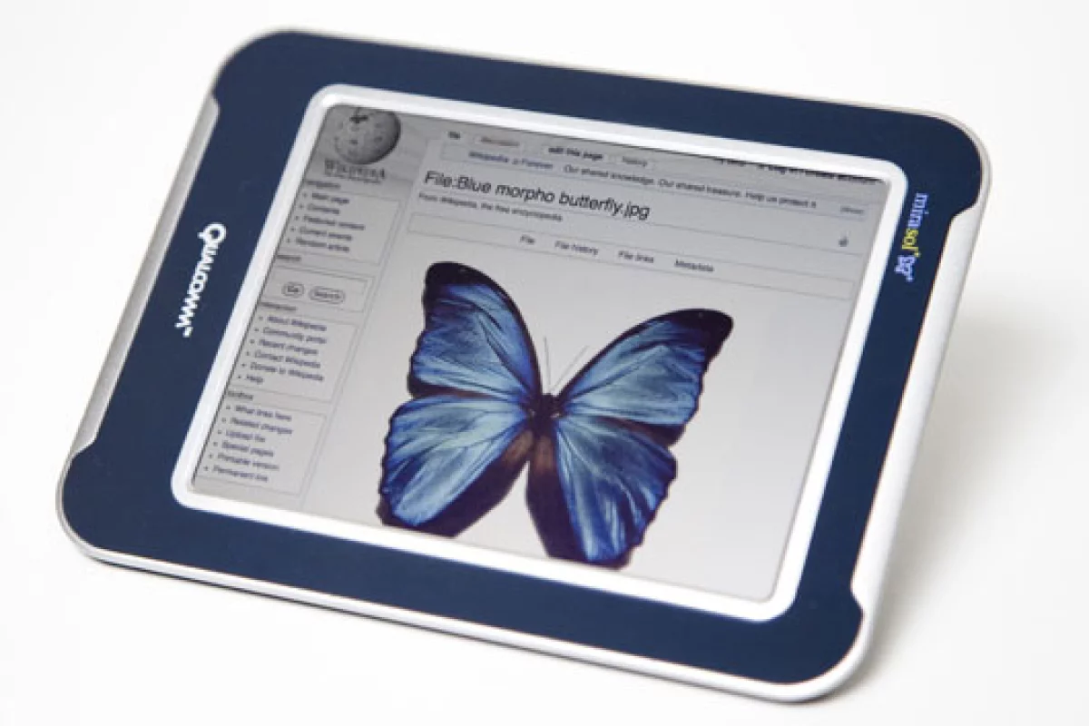 Qualcomm's Mirasol technology mimics the structure of a butterfly's wing to provide a low-power, fast-refresh color display