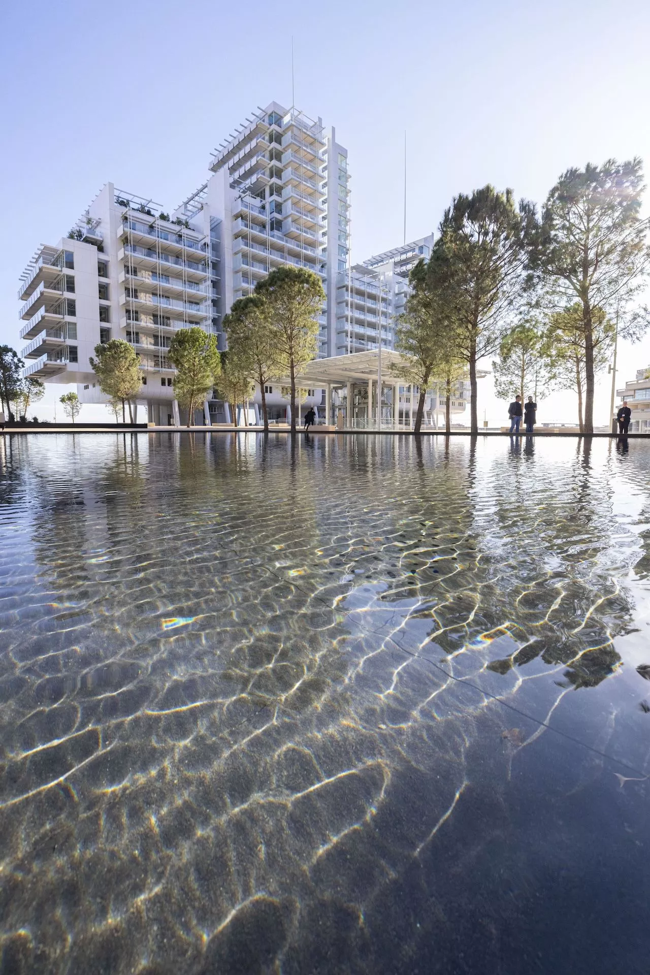 Rainwater harvesting systems supply irrigation needs, conserving water resources