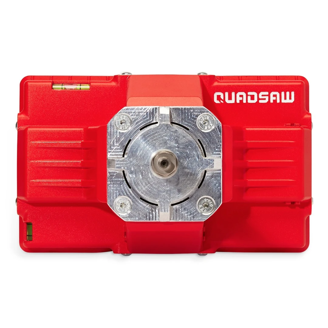 The Quadsaw: attaches directly to a drill