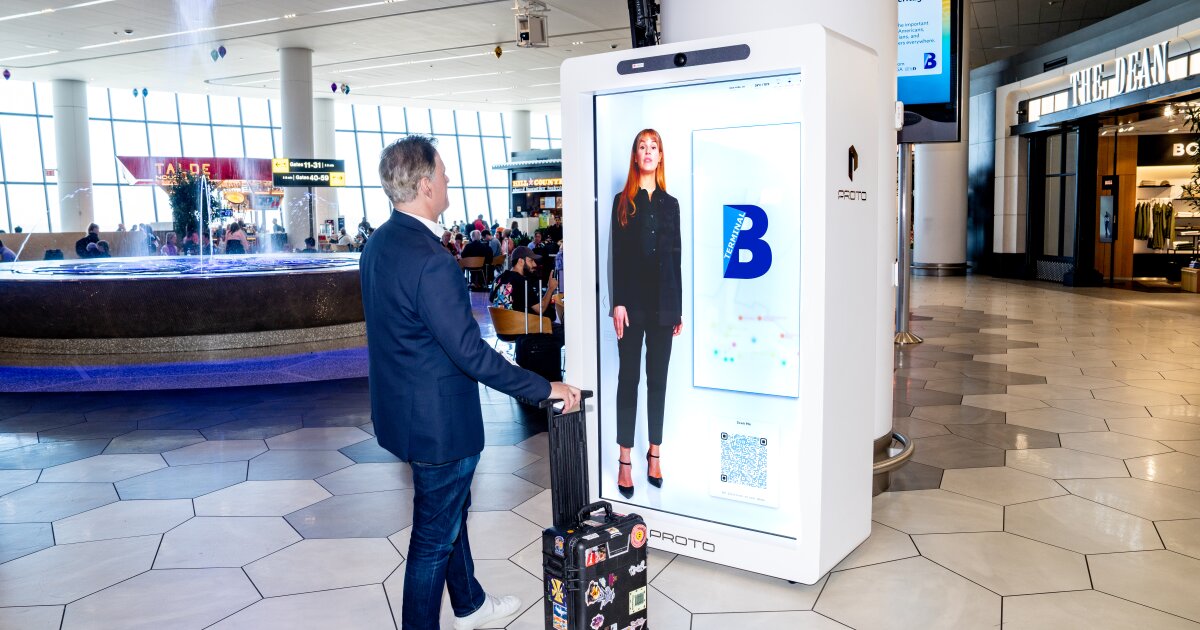 AI holograms are transforming airport navigation worldwide
