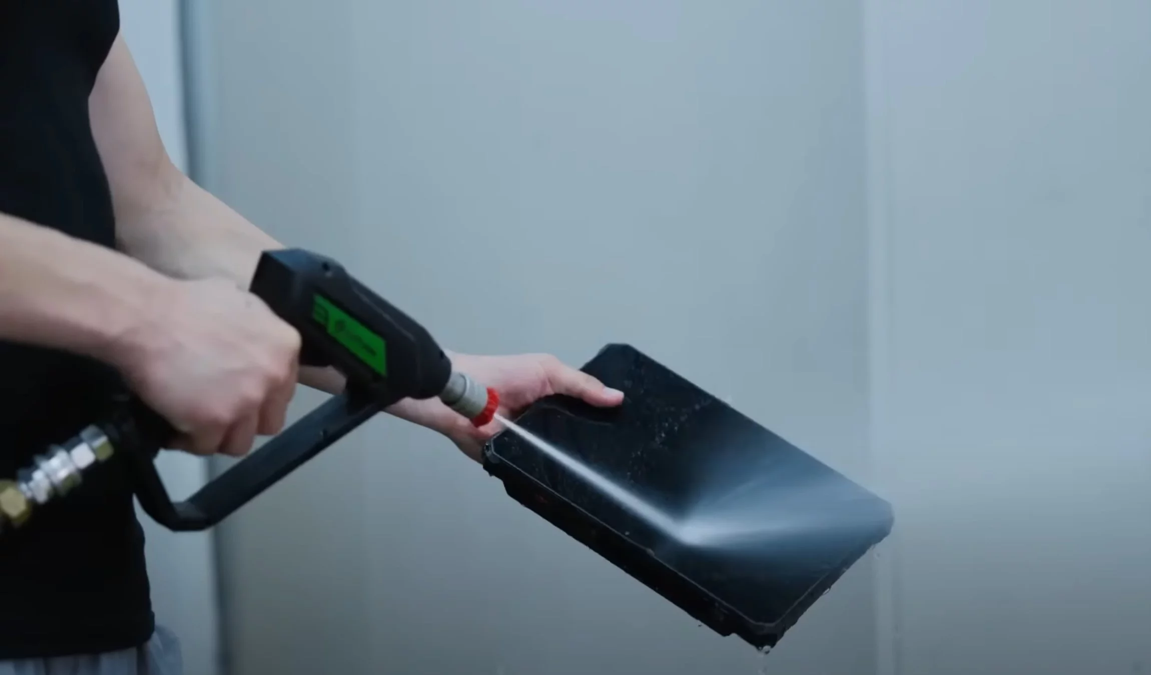 The Active 12 Pro is certified to military durability standards, including resistance to powerful water spray