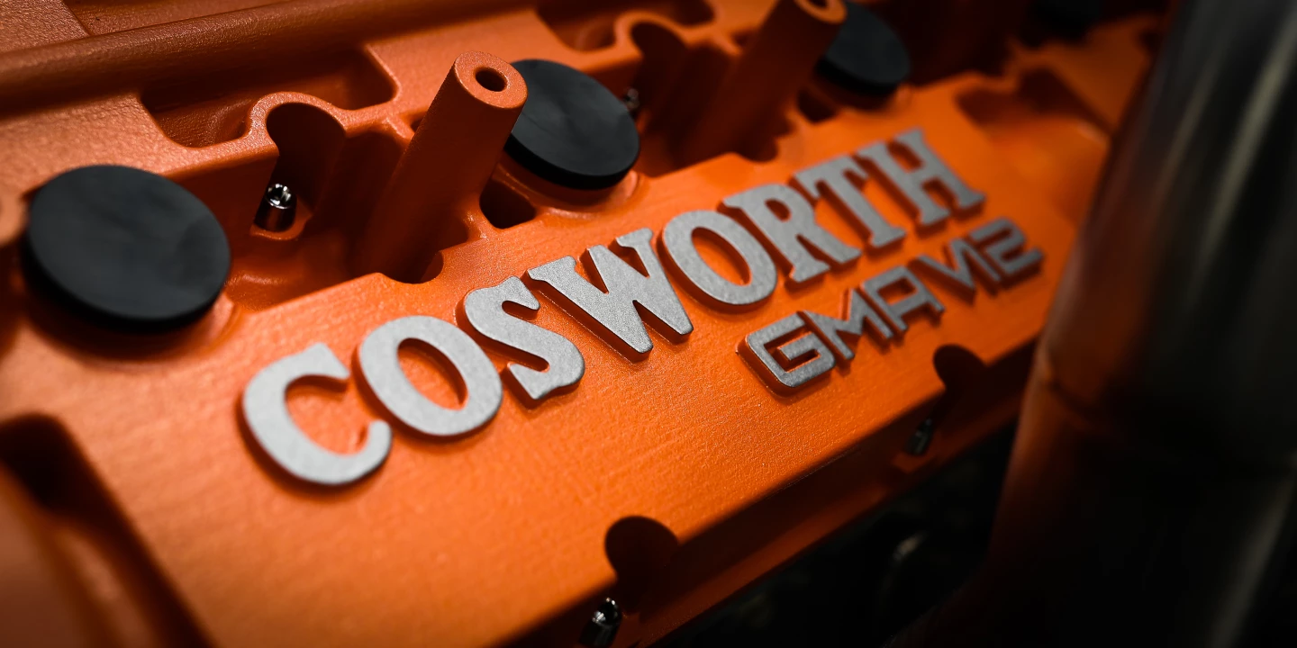 An outrageously unique engine that's designed to look good, as well