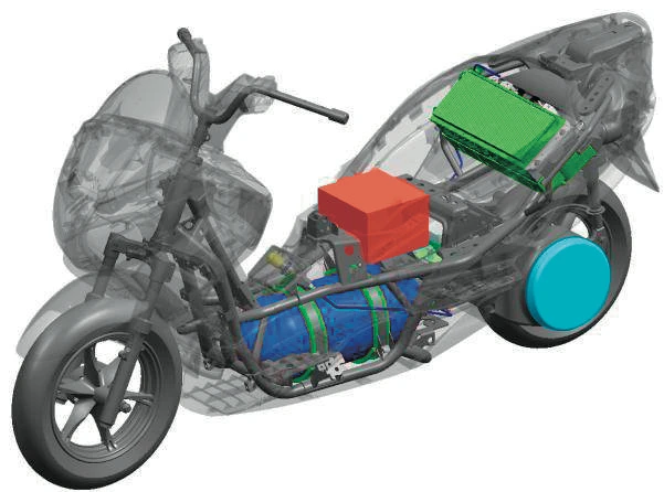 Suzuki's Burgman Fuel Cell Maxi-scooter