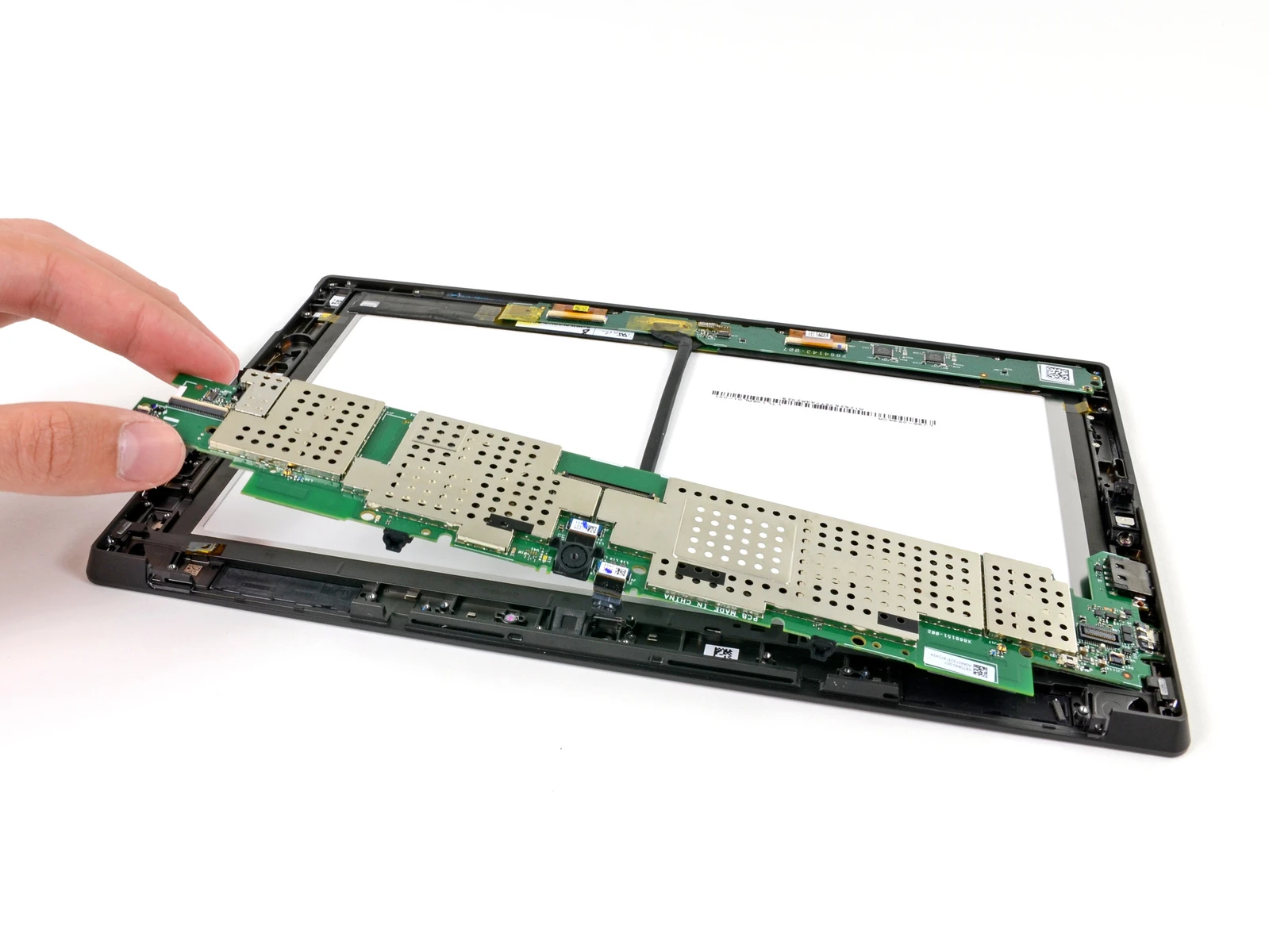At the close of the teardown, iFixit awarded the Surface "a below-average 4 out of 10 repairability score" (Photo: iFixit)