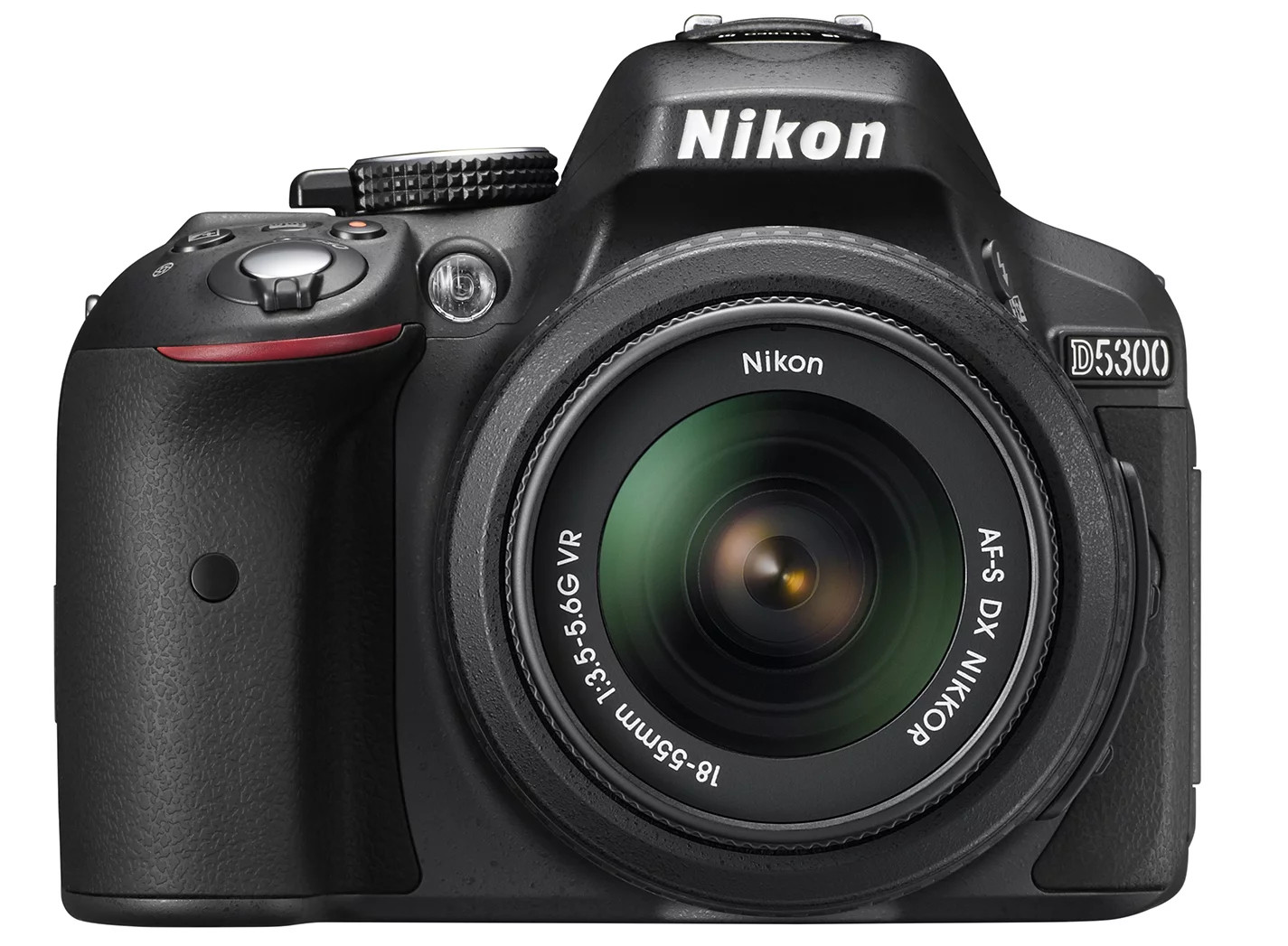 The D5300 is the first DSLR from Nikon to include built-in Wi-FI and GPS capabilities
