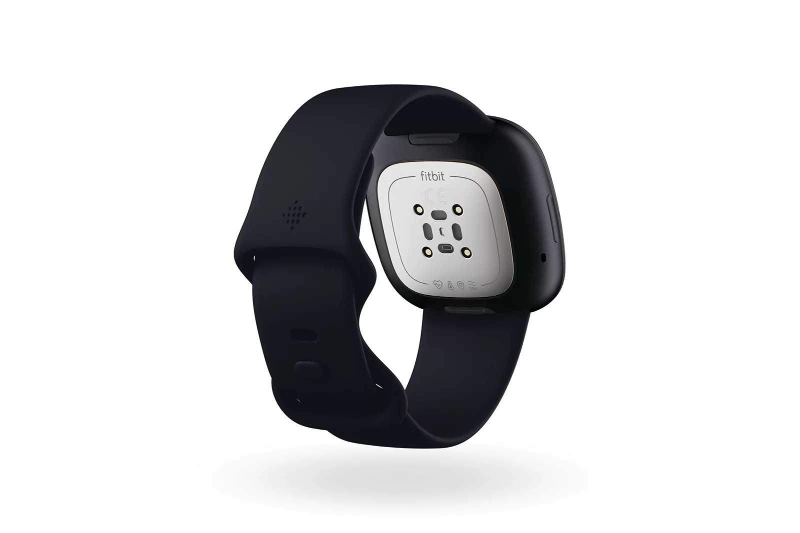 This is the silicone strap that comes bundled with the Fitbit Sense