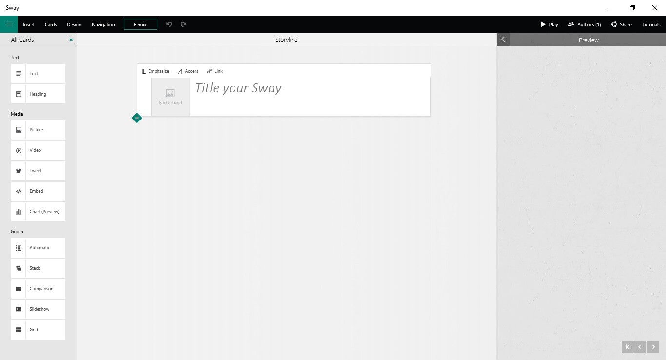 What is Microsoft Sway?