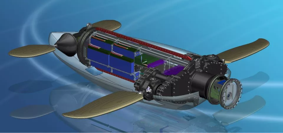 naro - tartaruga's "shell" will be used to house a variety of sensors