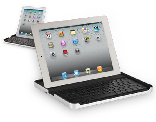 The Logitech Keyboard Case for iPad 2, aka the ZAGGmate
