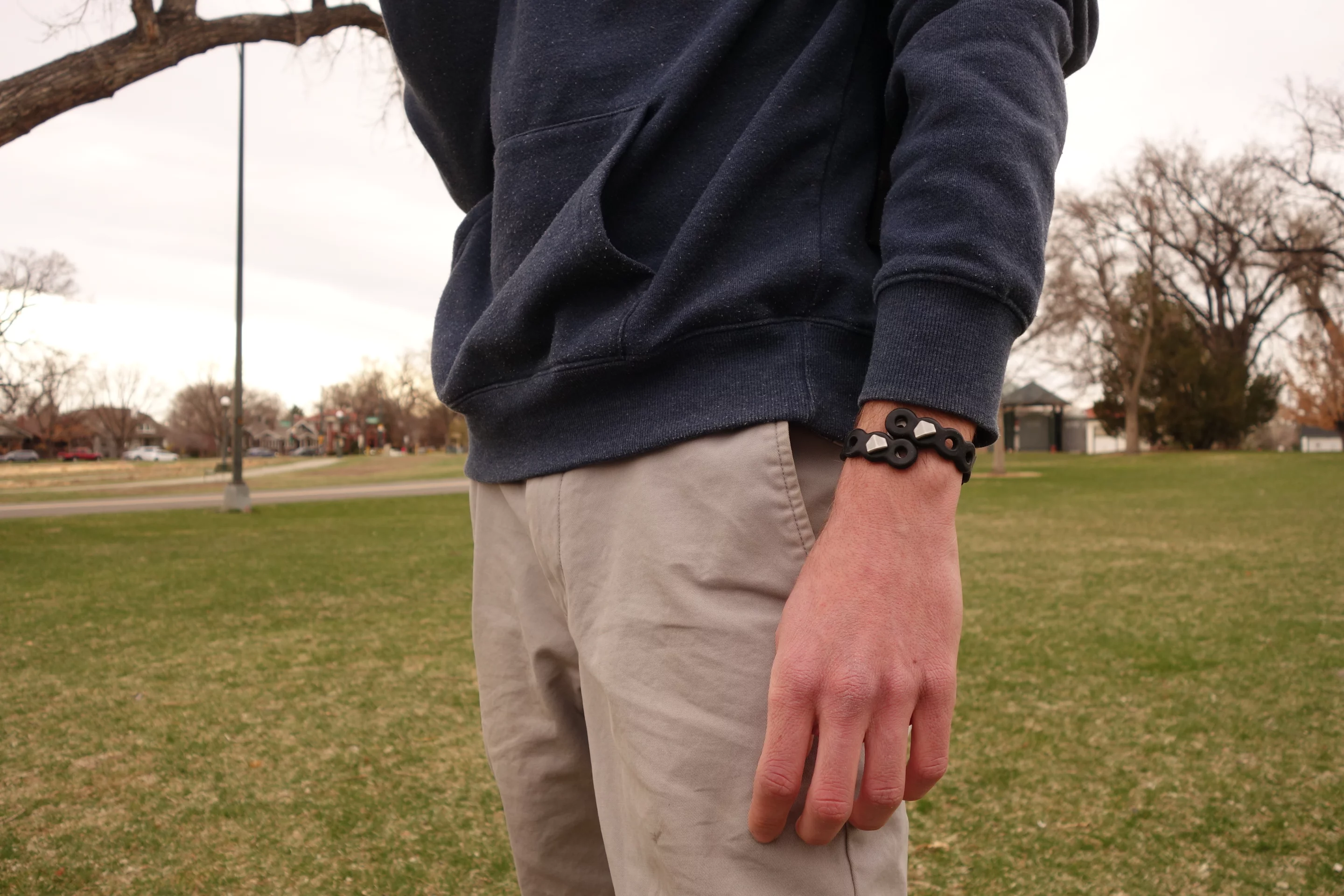 Wear the MODL Infinity Tool as a bracelet and have it at the ready