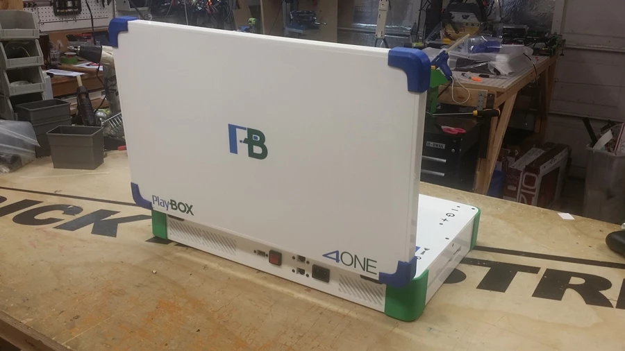 The rear ports of the PlayBox (Photo: Edward Zarick)
