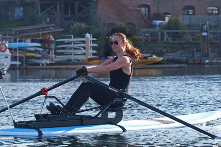 The Oar Board lets you row on your stand-up paddleboard