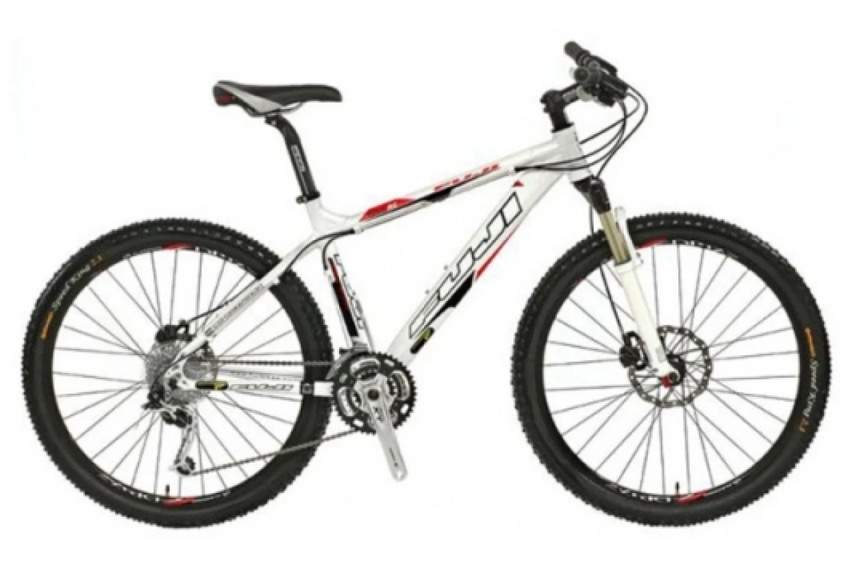 A bike retrofitted with the Gruber Assist - you wouldn't know it was there would you?