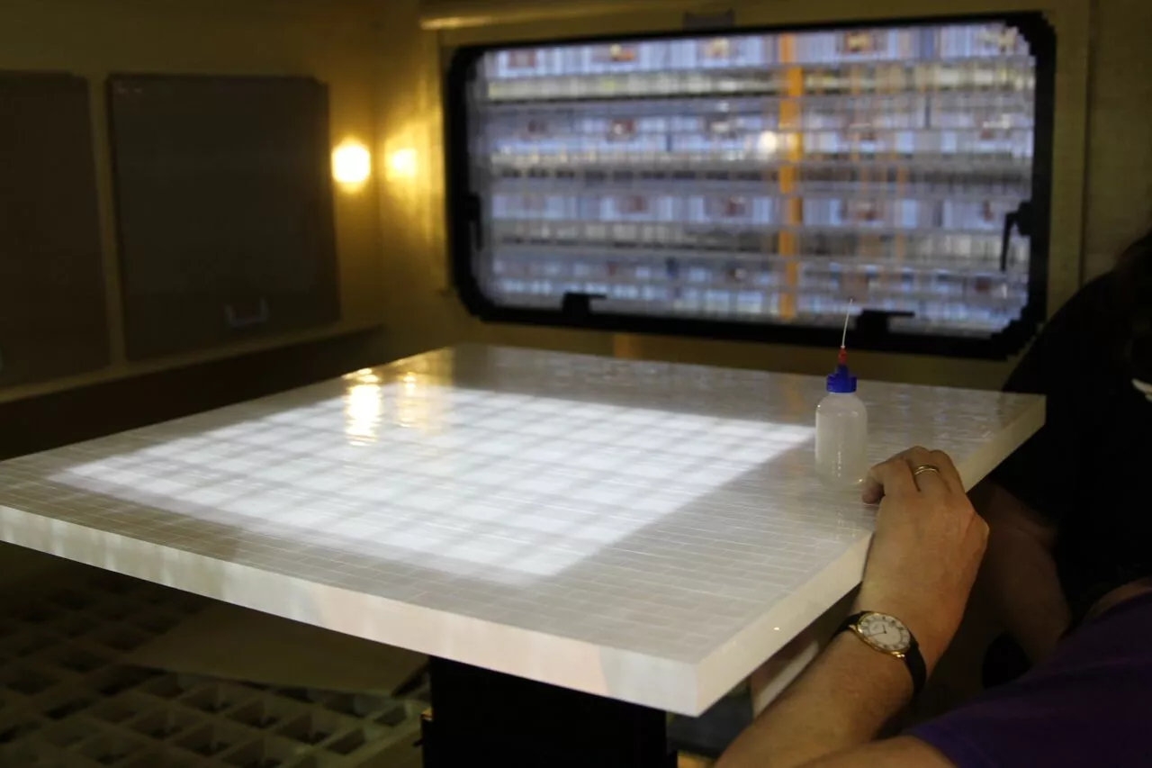 Working on the interior