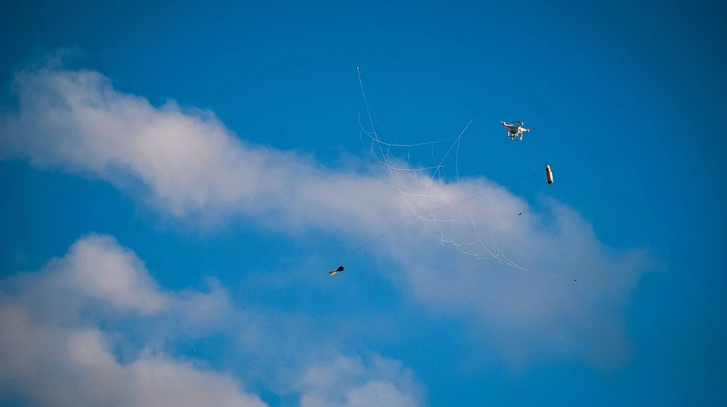 The SkyWall launcher is designed to disable unauthorized aircraft by trapping them in a net