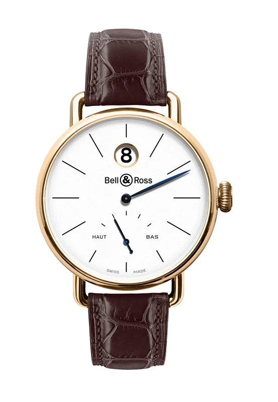 Bell & Ross WW1 Jump Hours Power Reserve Rose Gold - Limited edition of 50 pieces. 42 mm diameter