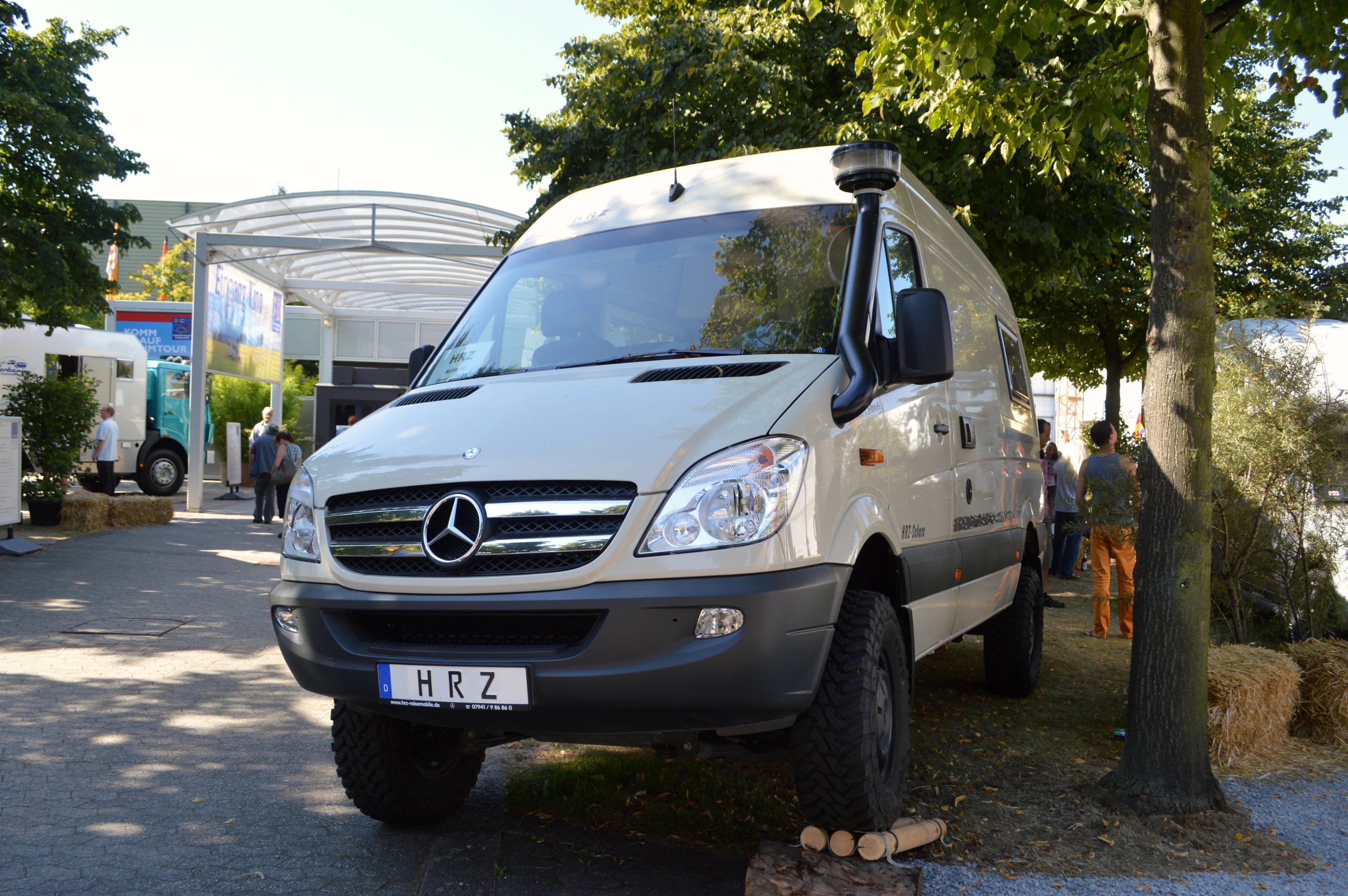 The Sahara from HRZ Reisemobile is based on the Mercedes-Benz Sprinter