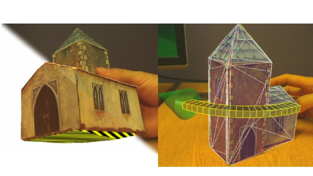 Using ProFORMA 3D modeling software, users can create models by rotating an object in front of a webcam